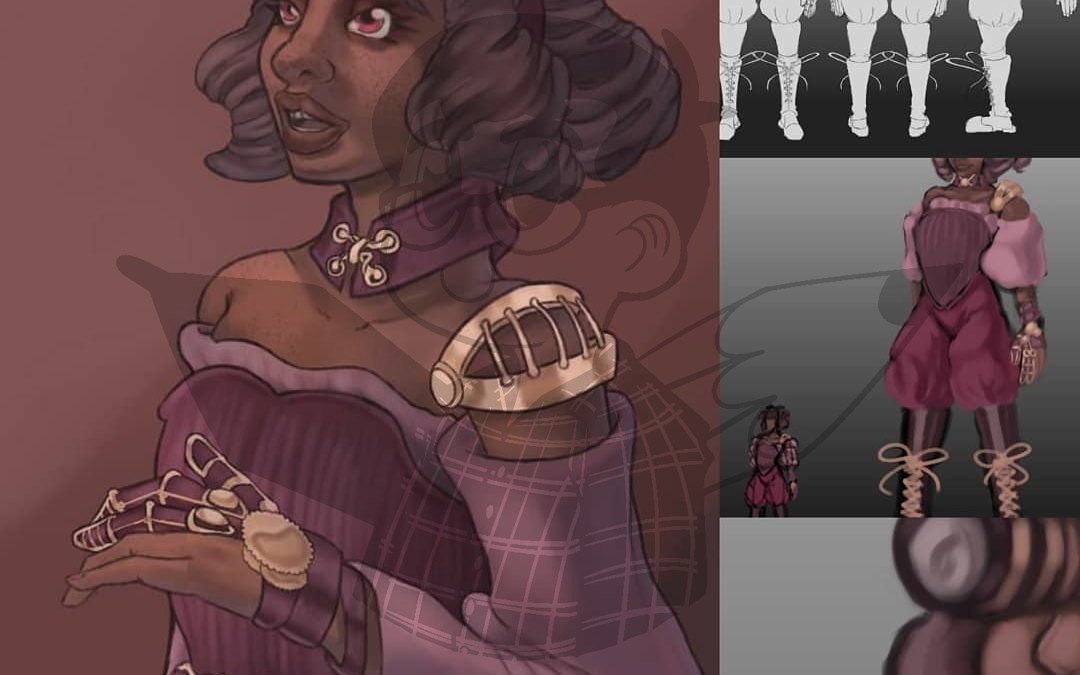 Redesign : Mécanicienne Steampunk