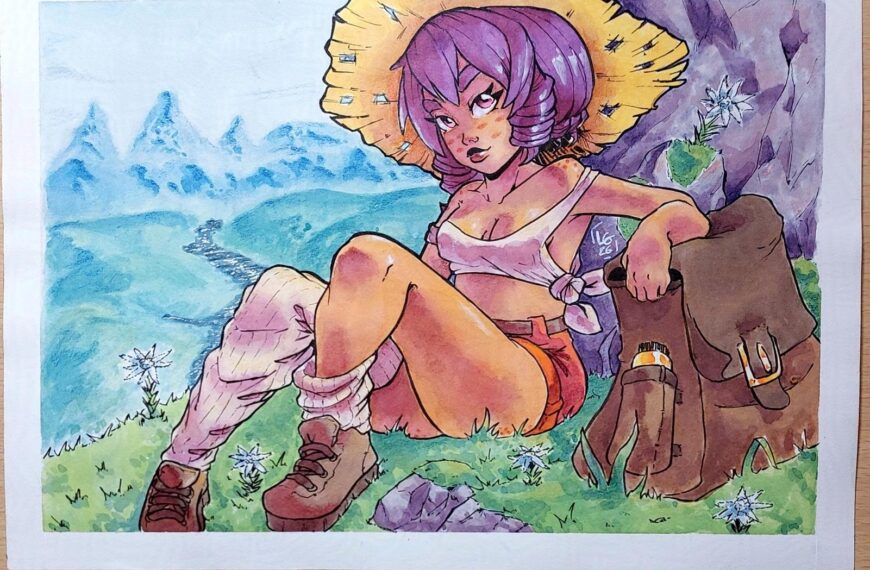 Illustrations traditionnelles personnelles